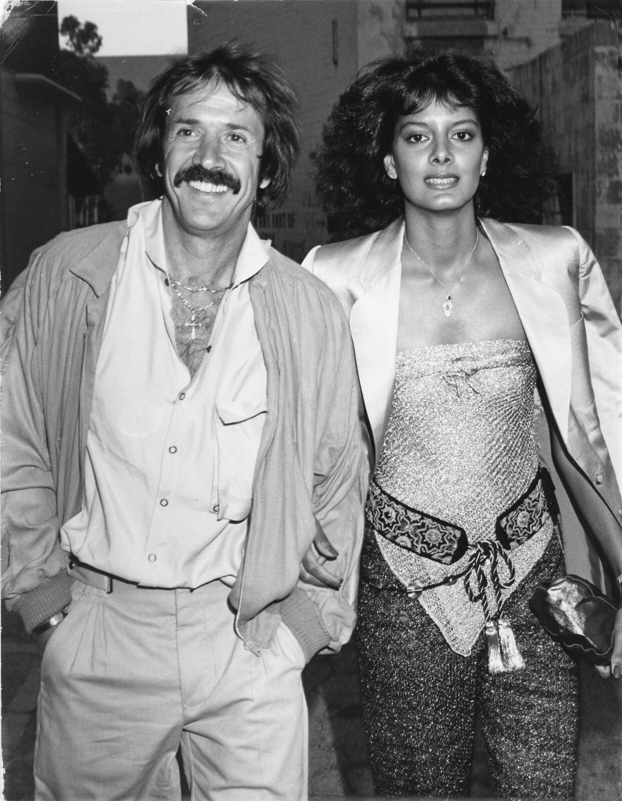 SONNY BONO SUSIE COEHLO 1978 Original Type 1 Photo 8×10 Celebrity Memorabilia