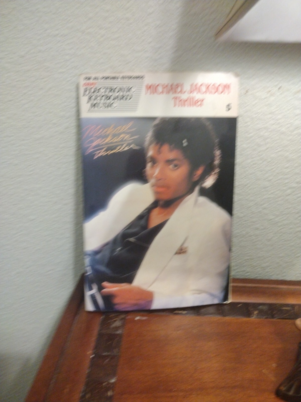 Michael Jackson: Thriller Songbook Electronic Keyboard Sheet Music Book Rare