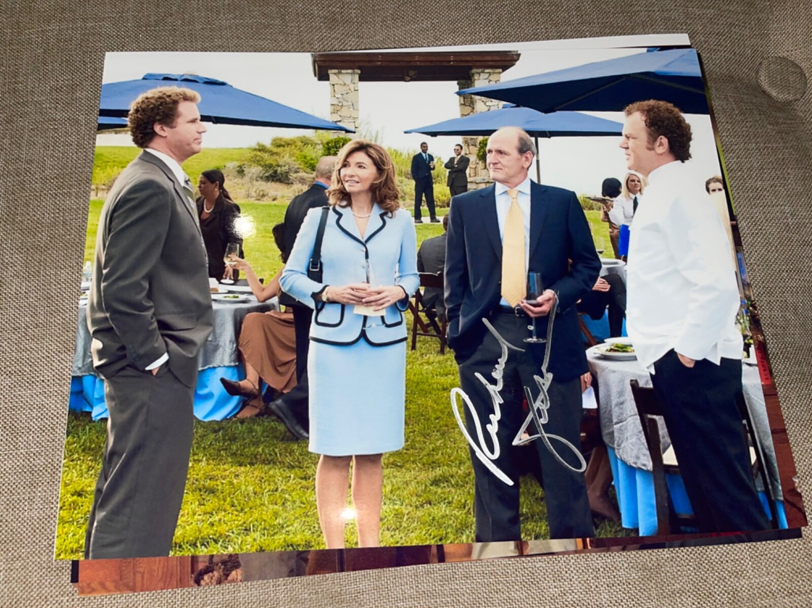 RICHARD JENKINS signed STEP BROTHERS MOVIE 8×10 photo 4D