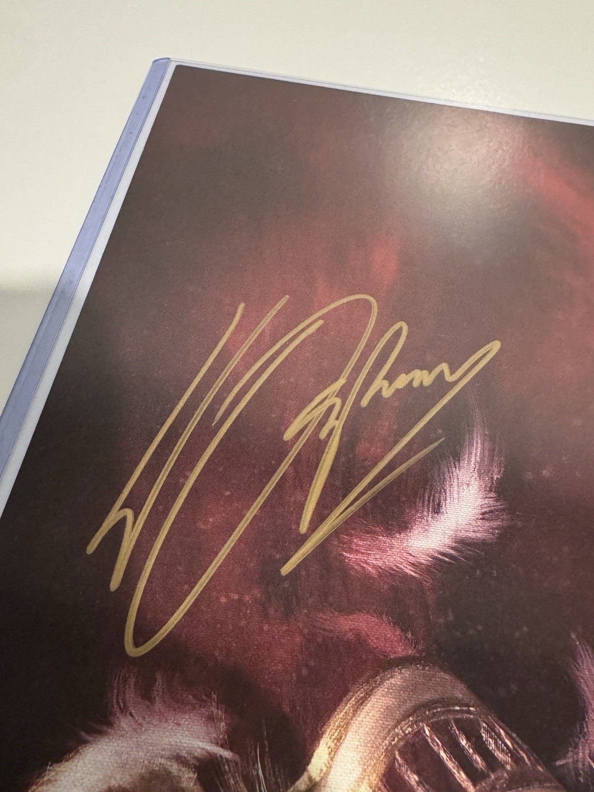 Will Ospreay signed 12”x18” print Event Exclusive AEW Certified