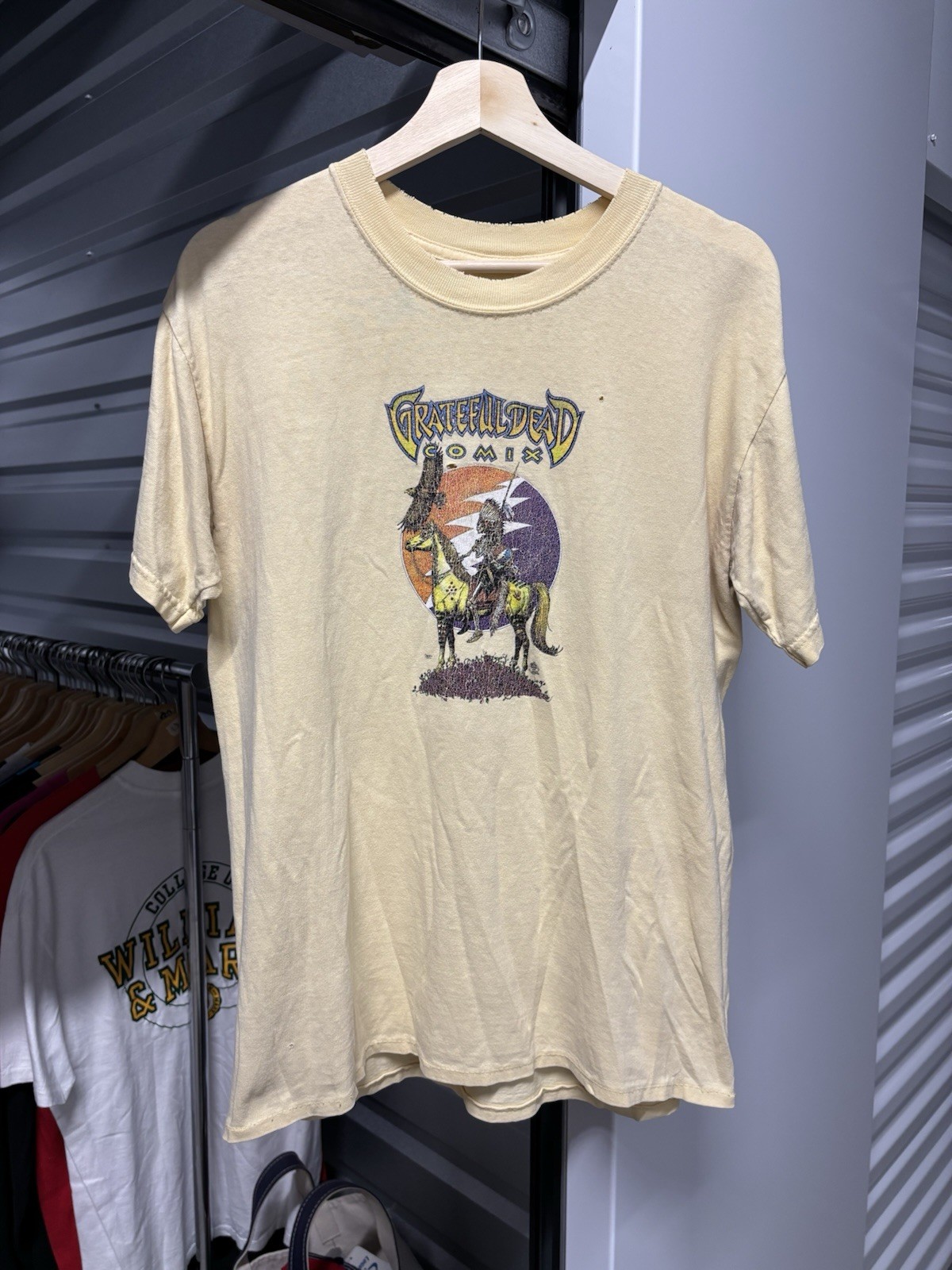 Vintage Grateful Dead Comix Volume 2 #2 T Shirt Medium/large Tim Truman Artwork