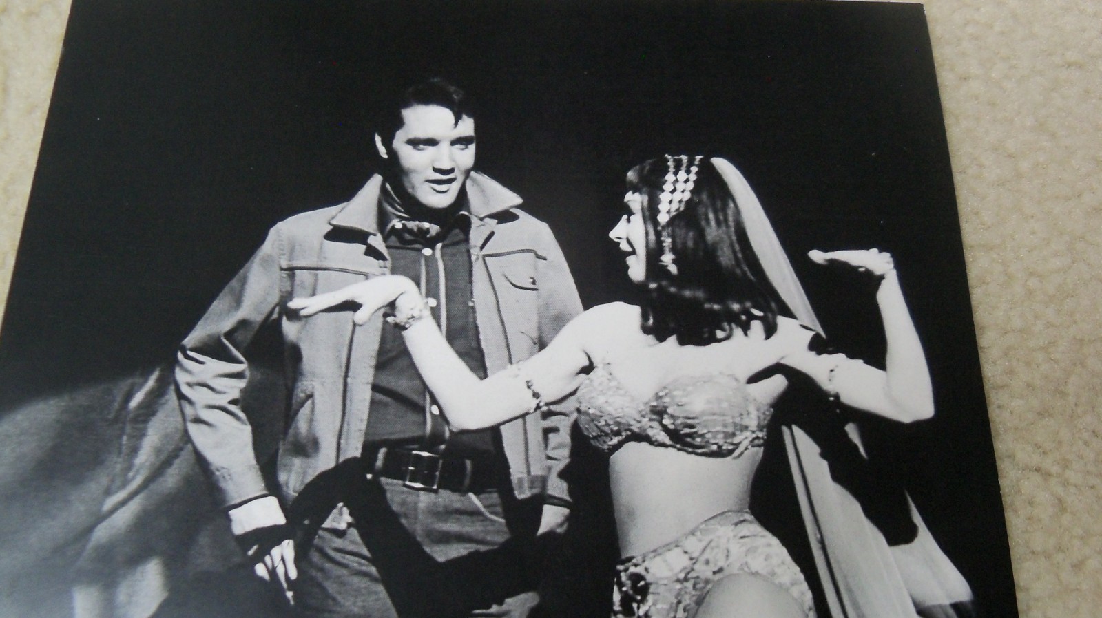 Wilda Taylor signed photo COA Elvis Presley Roustabout Little Egypt