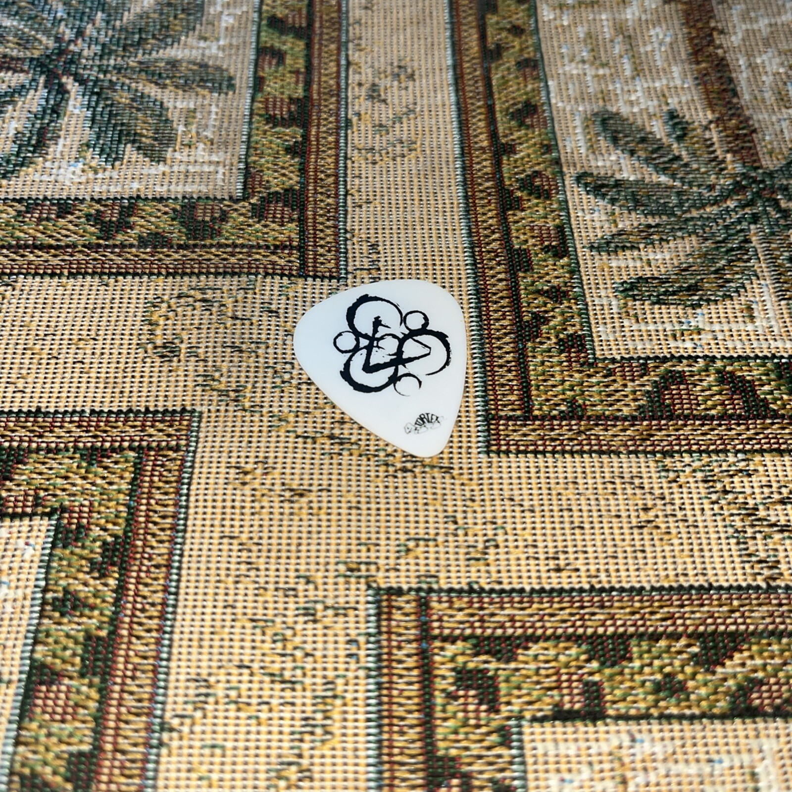 Coheed & Cambria Festival Buzz Beach Ball KC Mo Guitar Pick Rare Music Metal