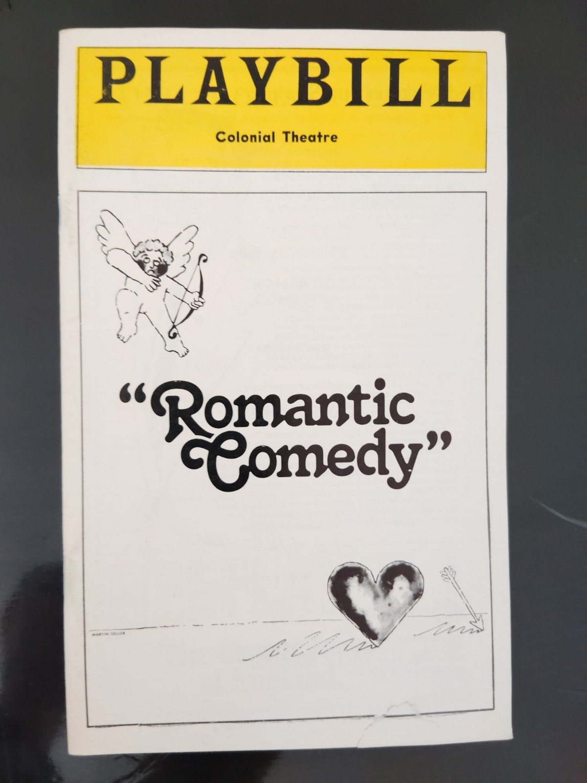 Anthony Perkins and Mia Farrow in Romantic Comedy 1980 Colonial Theatre, Boston