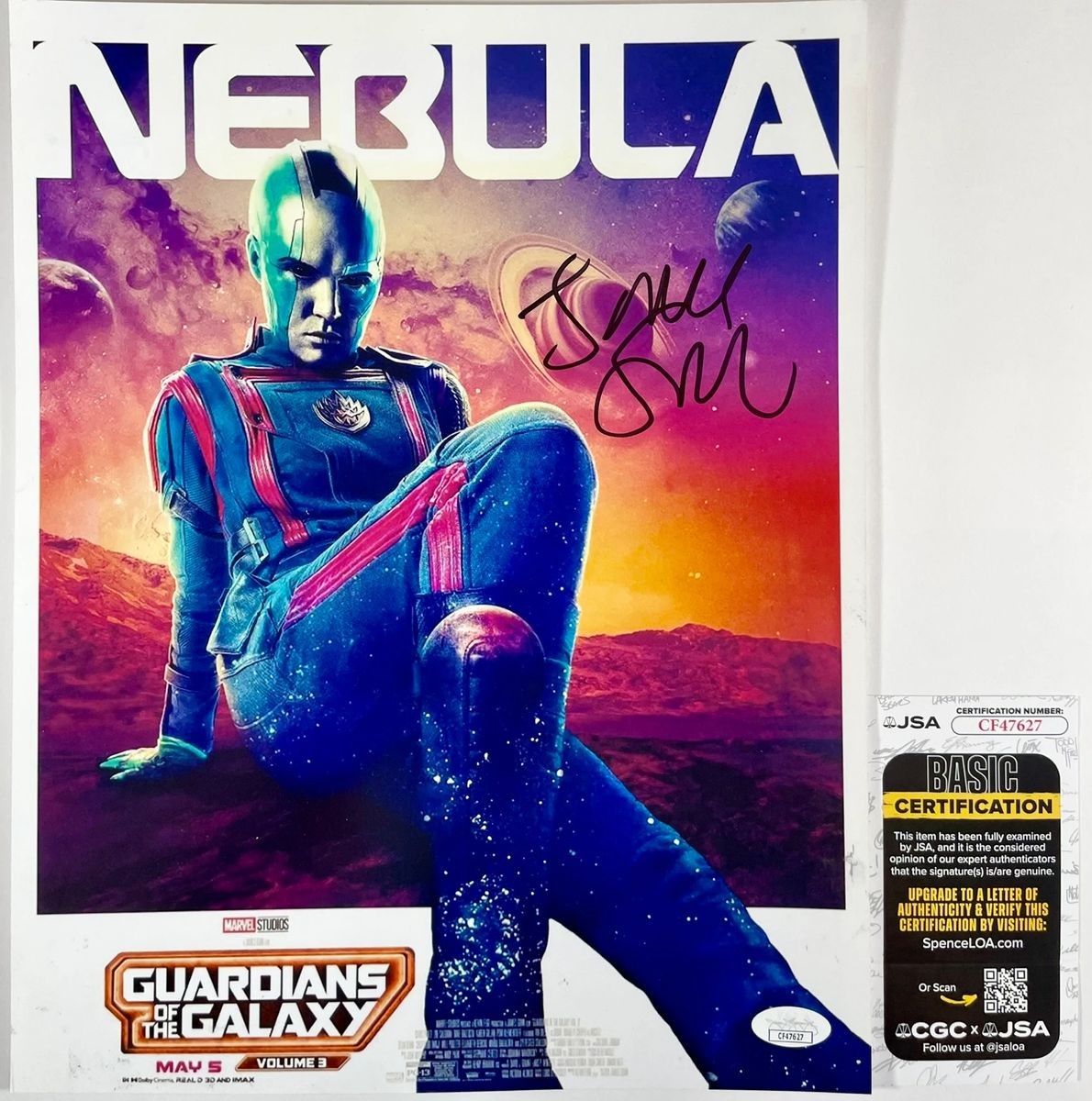 James Gunn Signed Guardians Of The Galaxy 11×14 Photo Autograph JSA COA