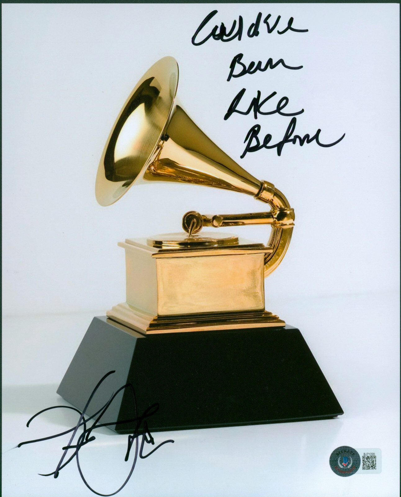DANIEL JOHNS Signed 8×10 Photo Silverchair Lead w/The Door Lyric Inscription BAS