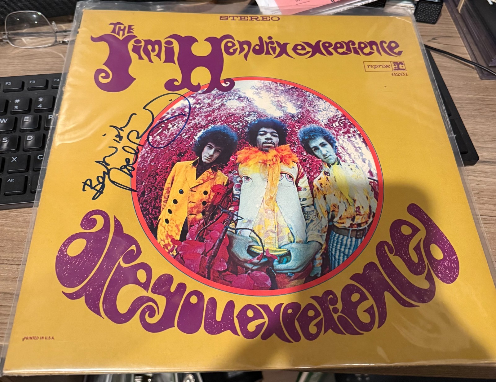 2 signed Jimi Hendrix Experience signed LPs, Mitch Mitchell & Noel Redding JSA