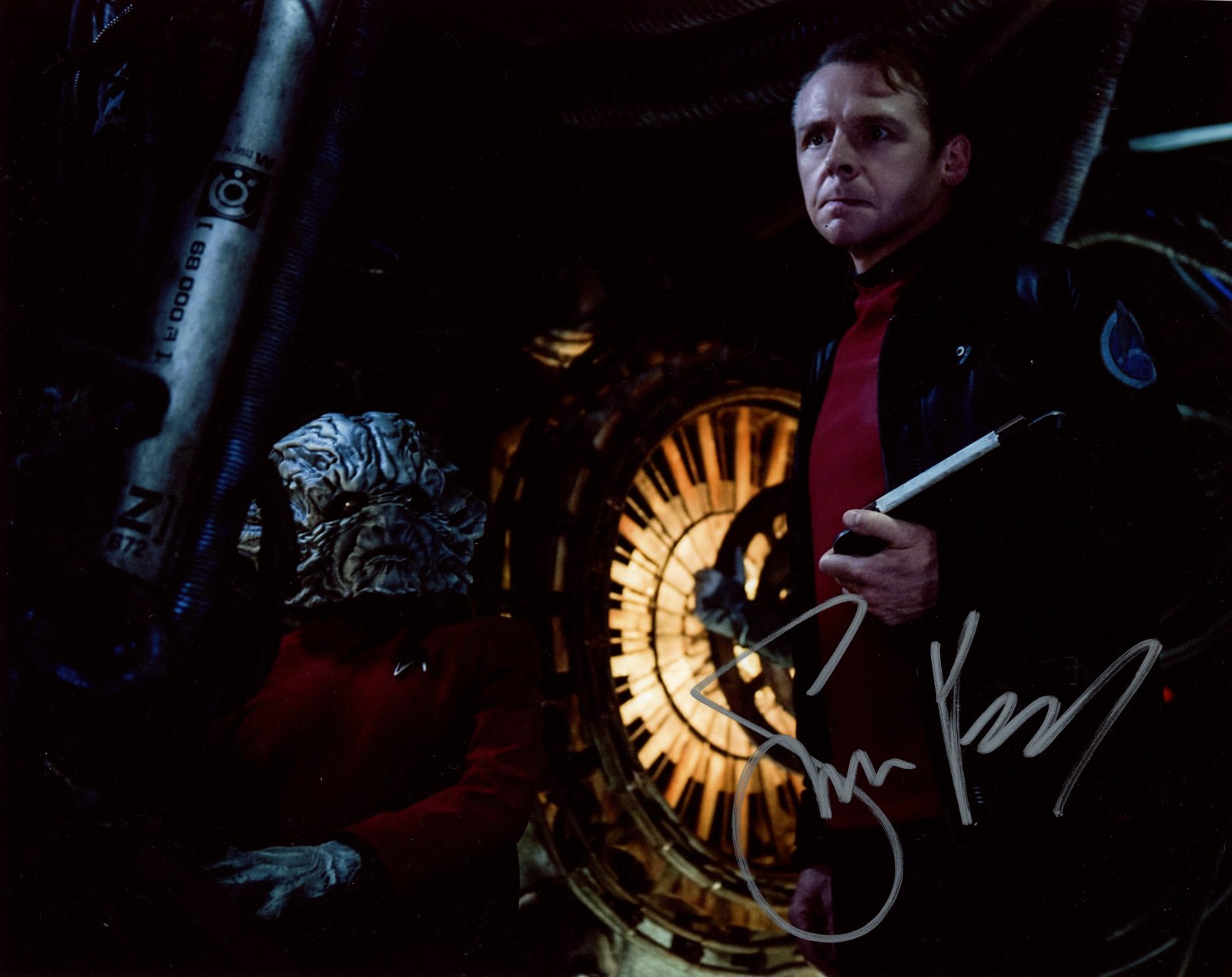 Simon Pegg Star Trek Beyond 8×10 Signed Photo JSA Certified Autograph