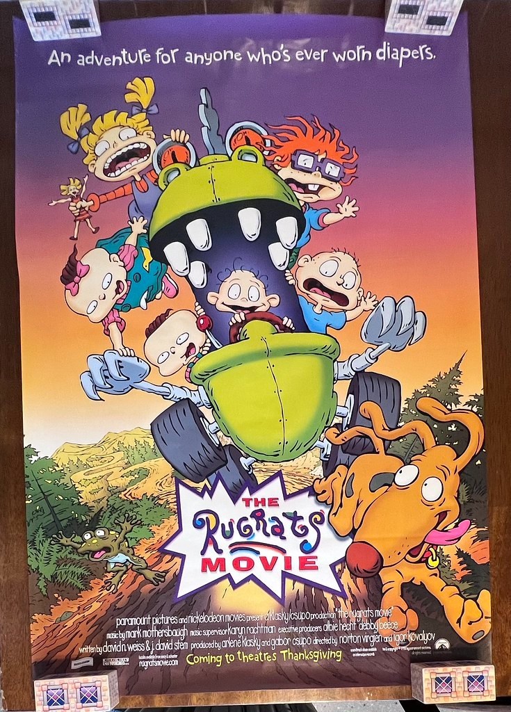 The Rugrats Movie 1998 Movie Poster 27×40 Elizabeth Daily Nickelodeon RLD