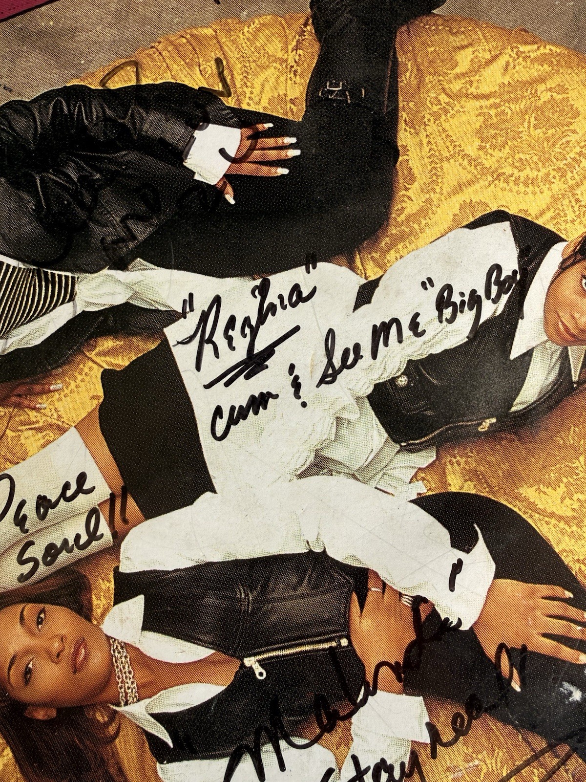 Drama Open Invitation Signed Promo Flat Poster Autographed 1994 R&B Group 360L