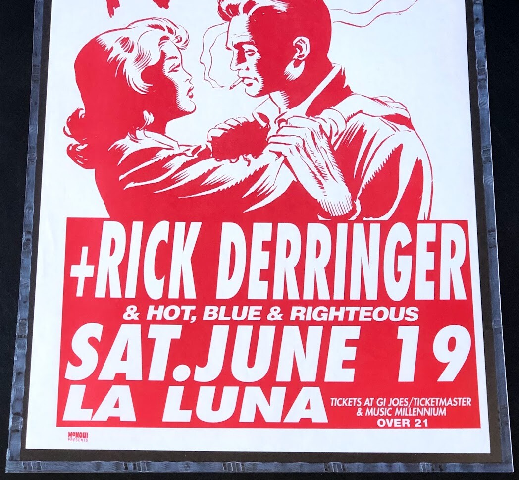 THE ROMANTICS Original Concert Poster 1993 La Luna 🔥 CGC GRADED 9.0 🔥