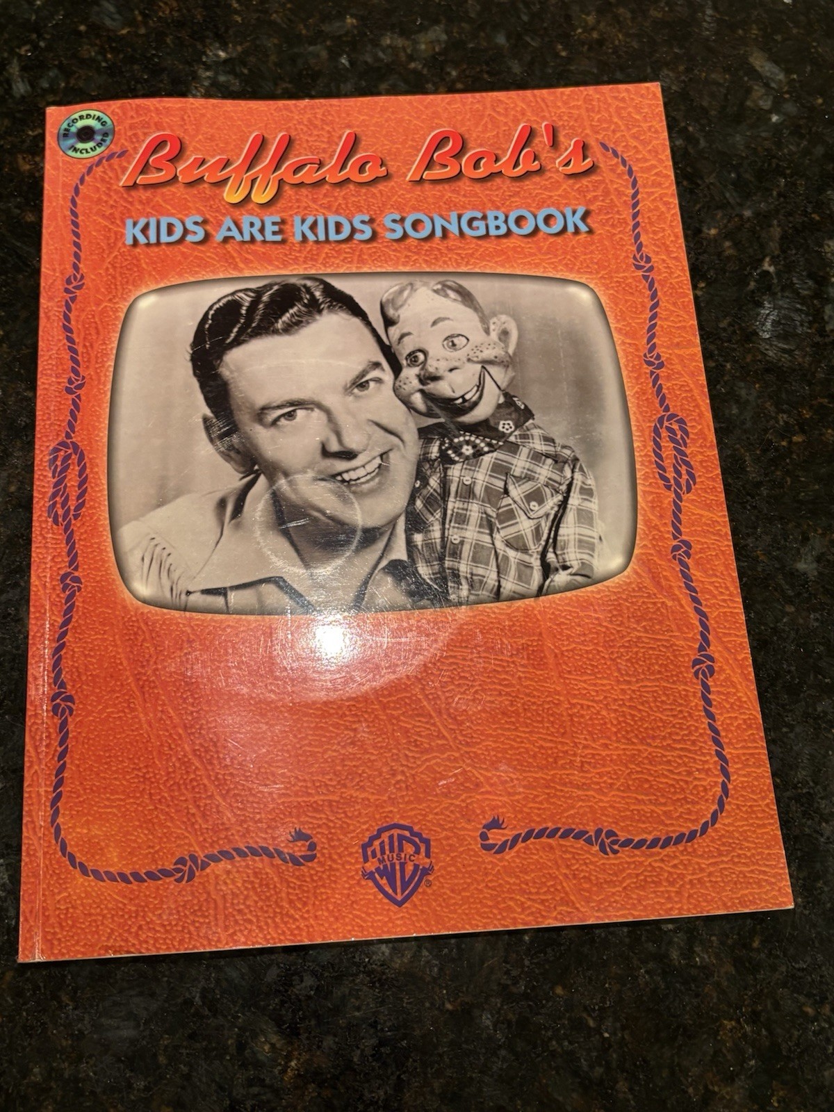 VTG / Signed Buffalo Bob Kids Songbook CD Howdy Doody