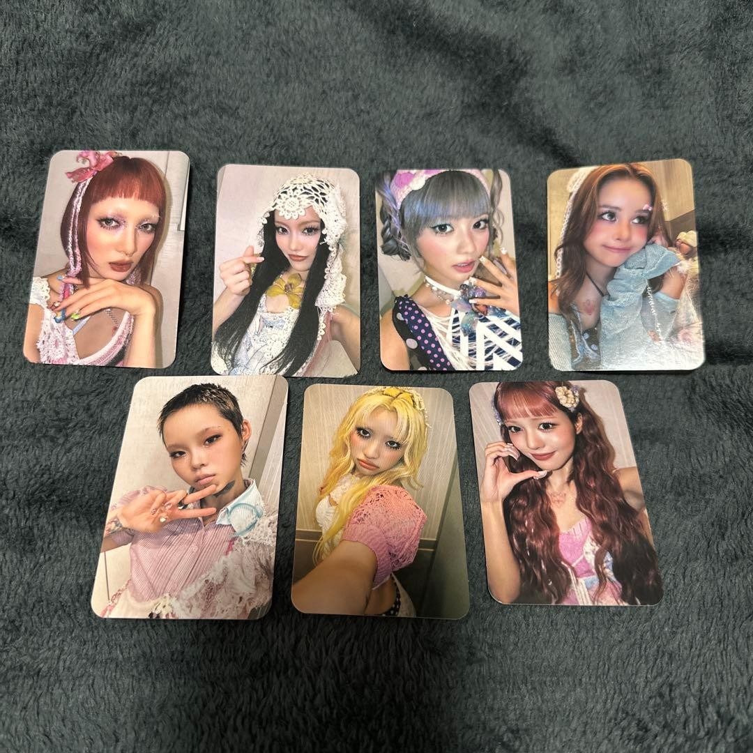 XG Photocard 7-Piece Set Box 3 K-POP Idol Goods Collectible From Japan