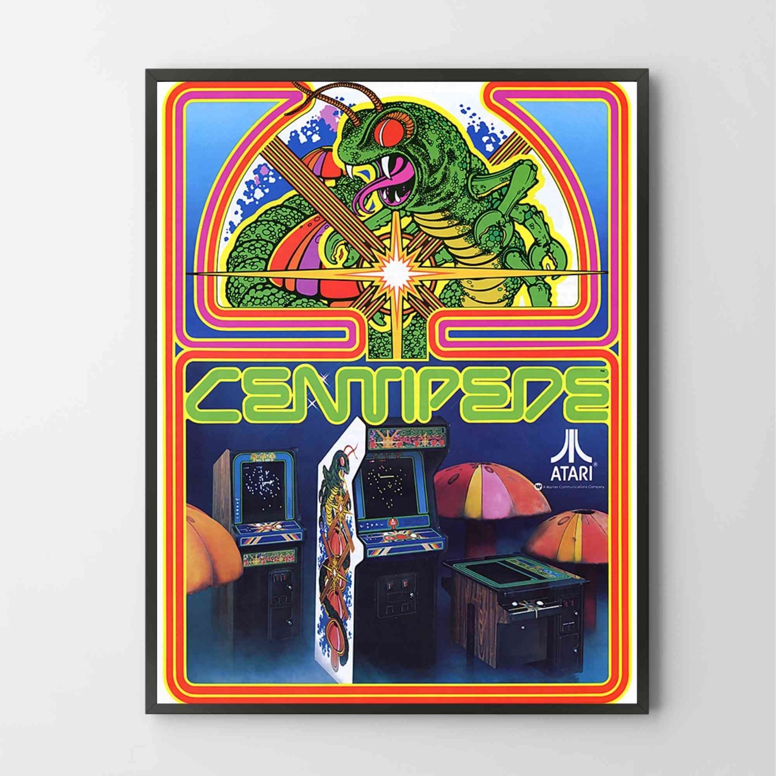 Poster Centipede Atari Arcade Premium Glossy Unframed Poster Print A0143