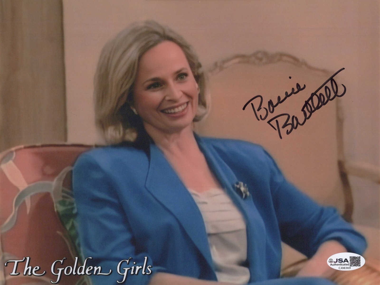 BONNIE BARTLETT Signed THE GOLDEN GIRLS 8×10 Photo BARBARA Autograph JSA COA