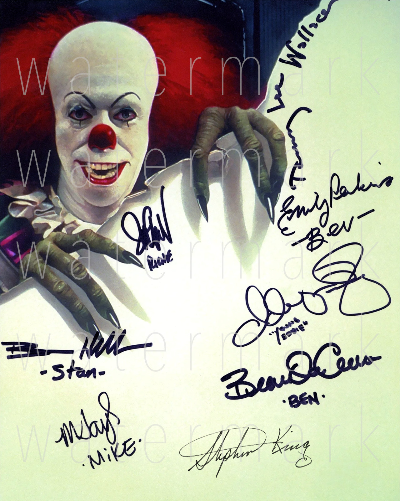 Stephen King’s IT cast signed 8X10 print photo picture poster autograph RP