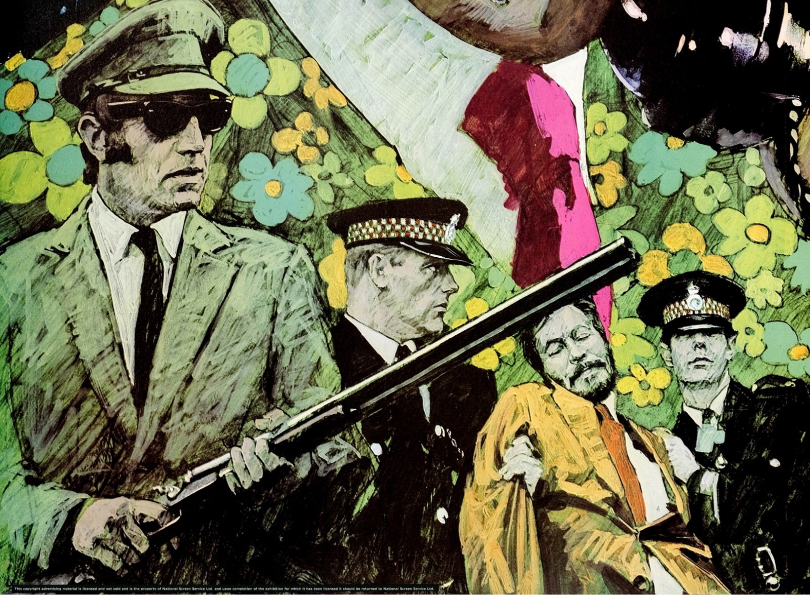 GET CARTER (1971) – 30×40 quad – Michael Caine gangster thriller movie poster!