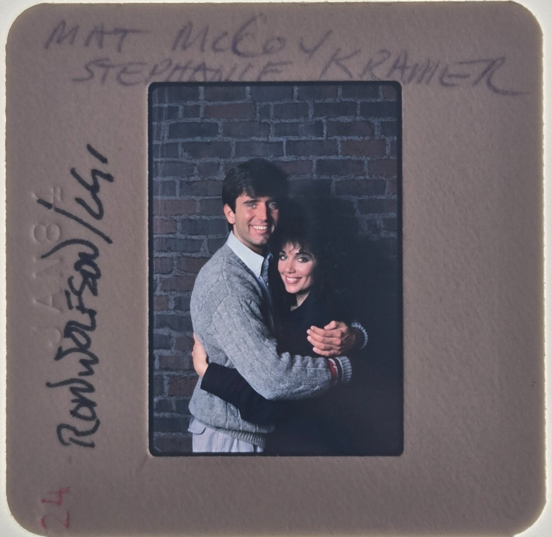 Stepfanie Kramer & Matt McCoy (We Got It Made) 35mm Slide Photo