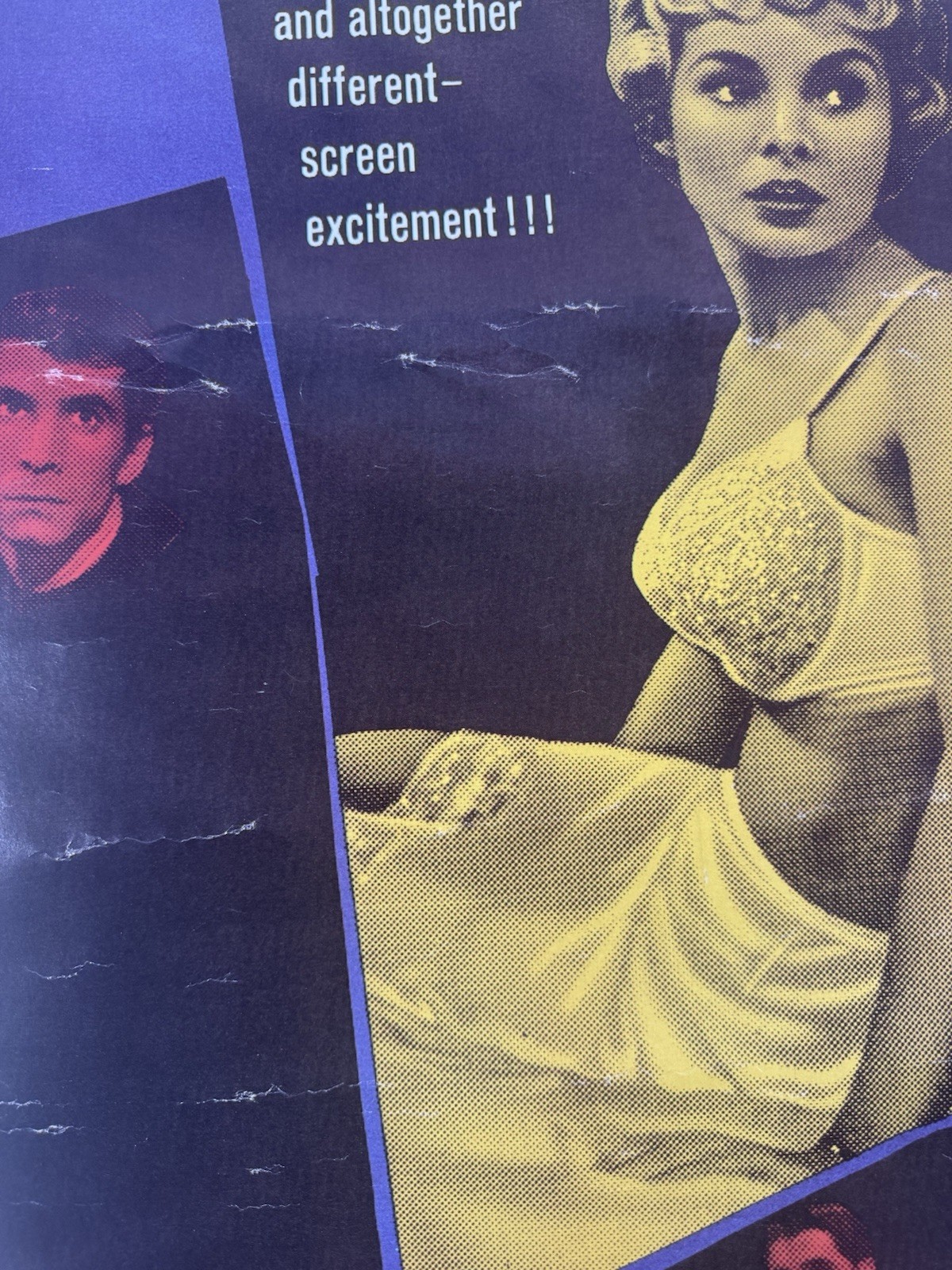Psycho Movie Poster 1986 Portal Publications Alfred Hitchcock 80s 28×20 M102