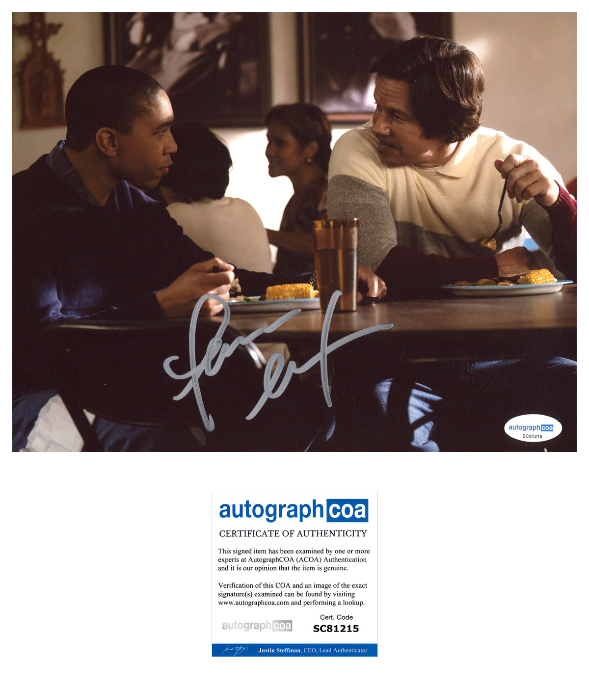 * AARON MOTEN * signed 8×10 photo * FATHER STU * ACOA * 2