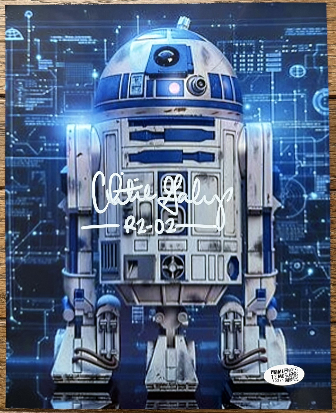 Christine Galey Star Wars – R2-D2 – Signed Autographed 8×10 photo PrimeTime Cert