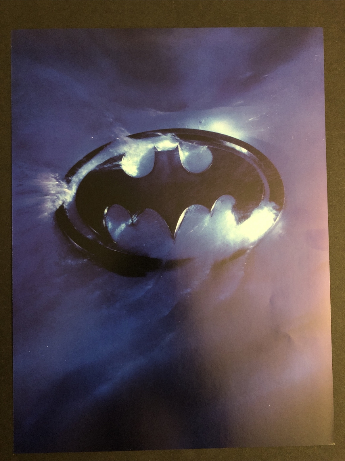 Batman Movie Art Poster Print 9×12 John Alvin