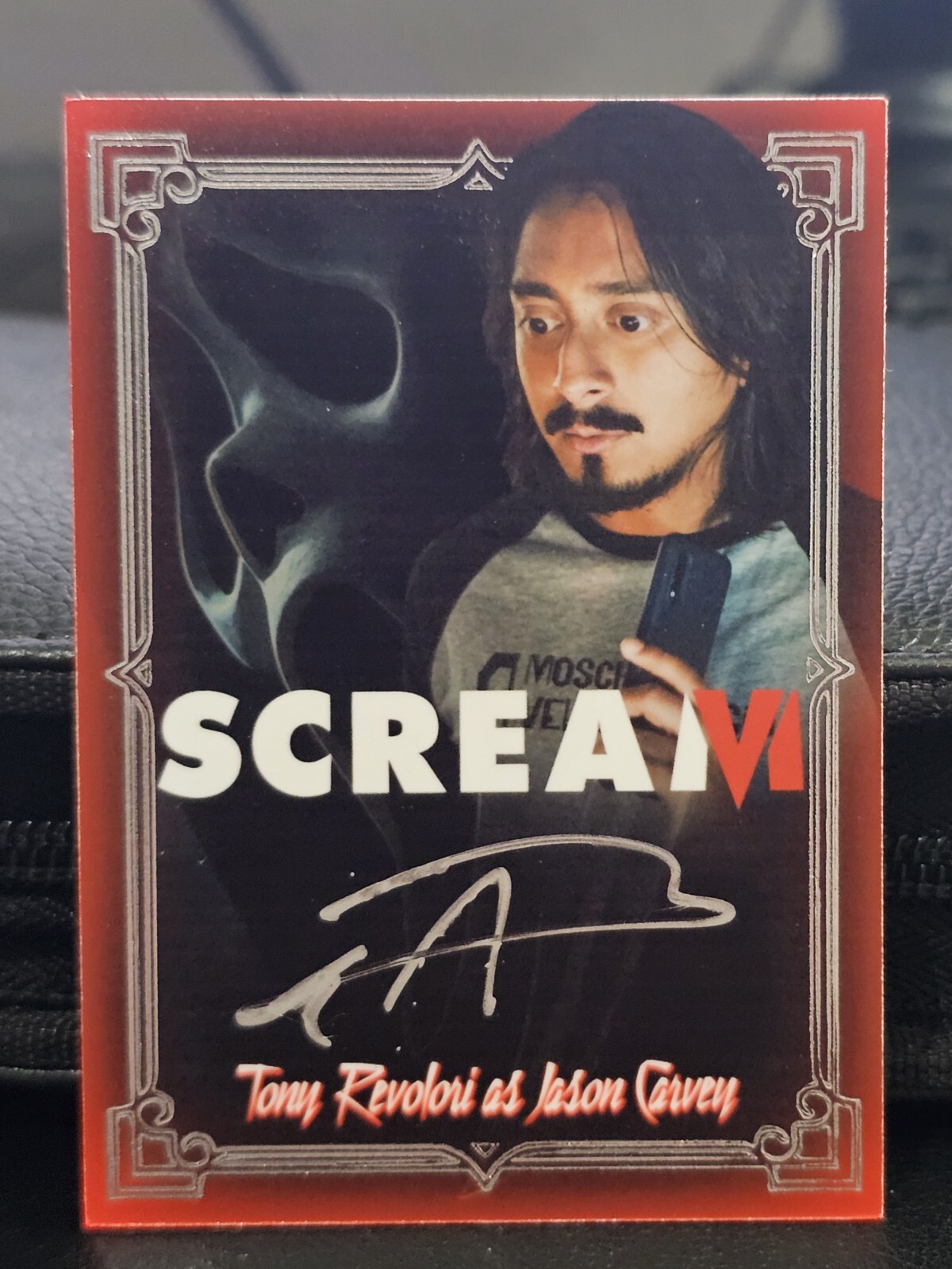 Tony Revolori Signed Scream 6 Trading Card Autograph 1 of 2 1/2
