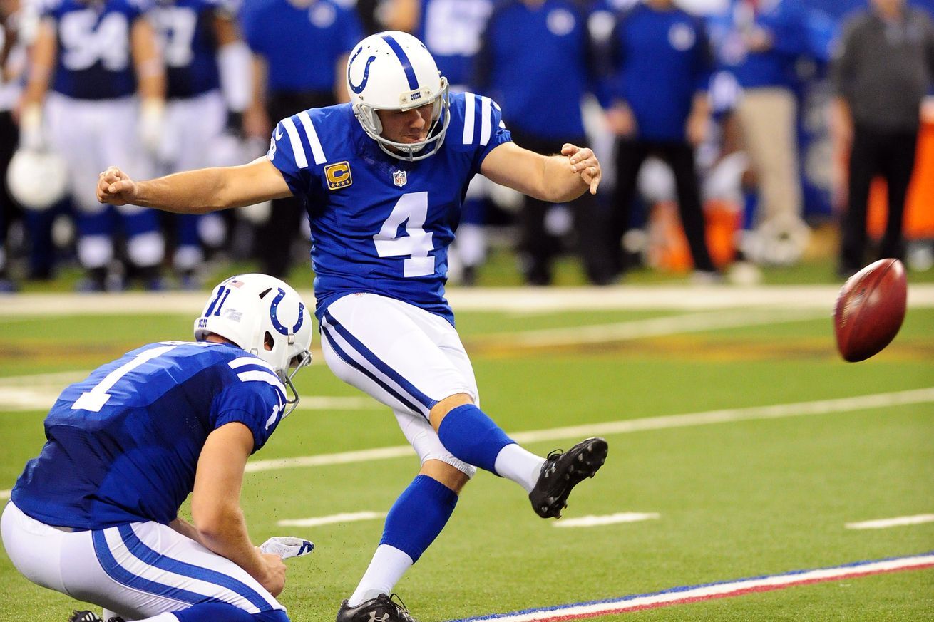 Colts re-sign kicker Adam Vinatieri 8×10 Picture Celebrity Print