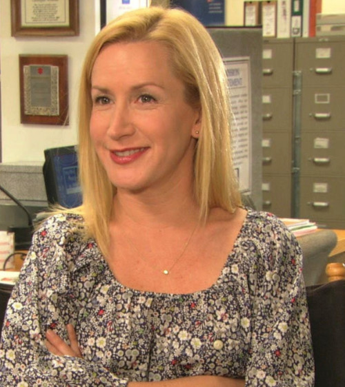 The Office TV Show Prop Production Used Angela Kinsey Angela Martin Earrings 02