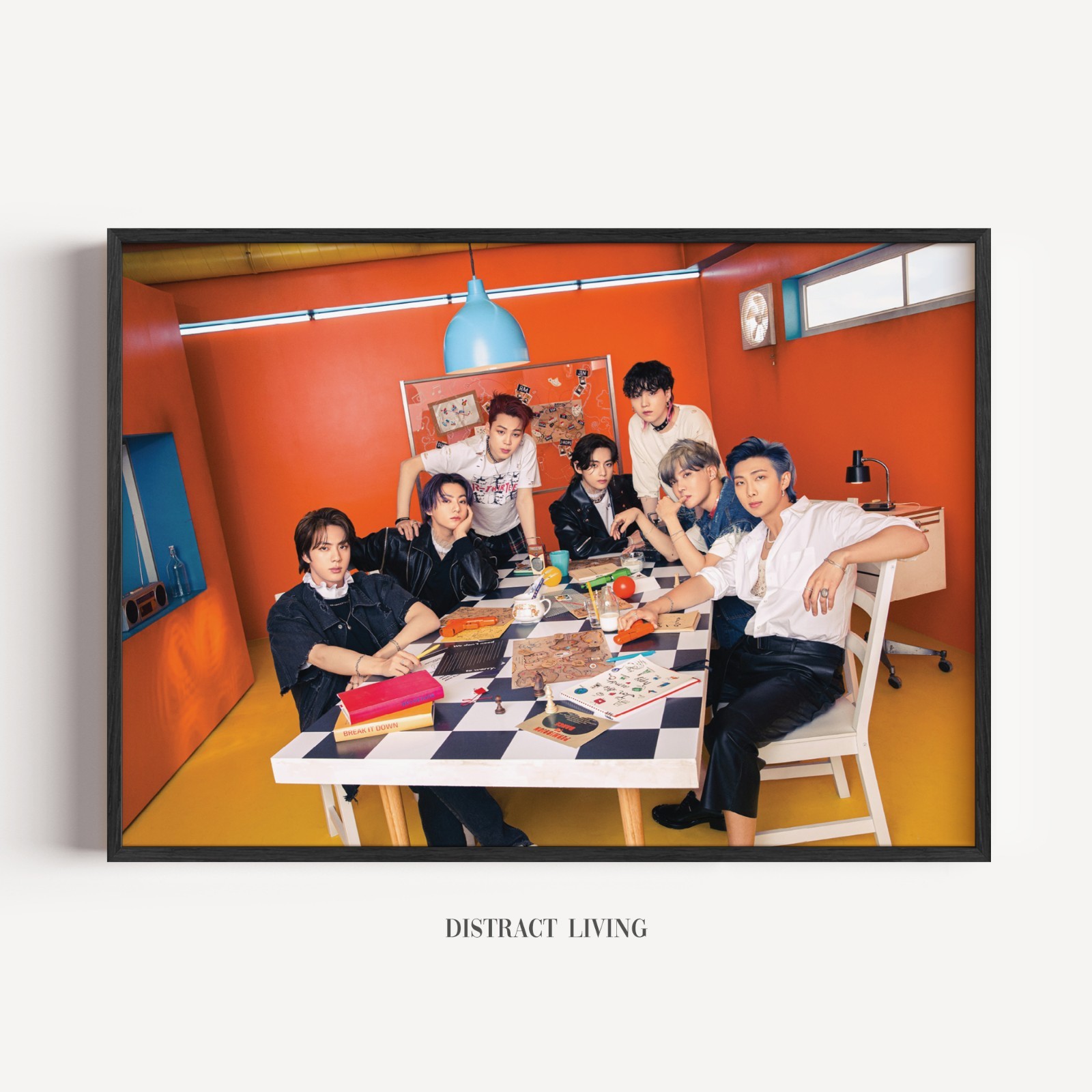 BTS Poster Kpop Wall Art Bangtan Boys Room Decor Print Gift Unframed