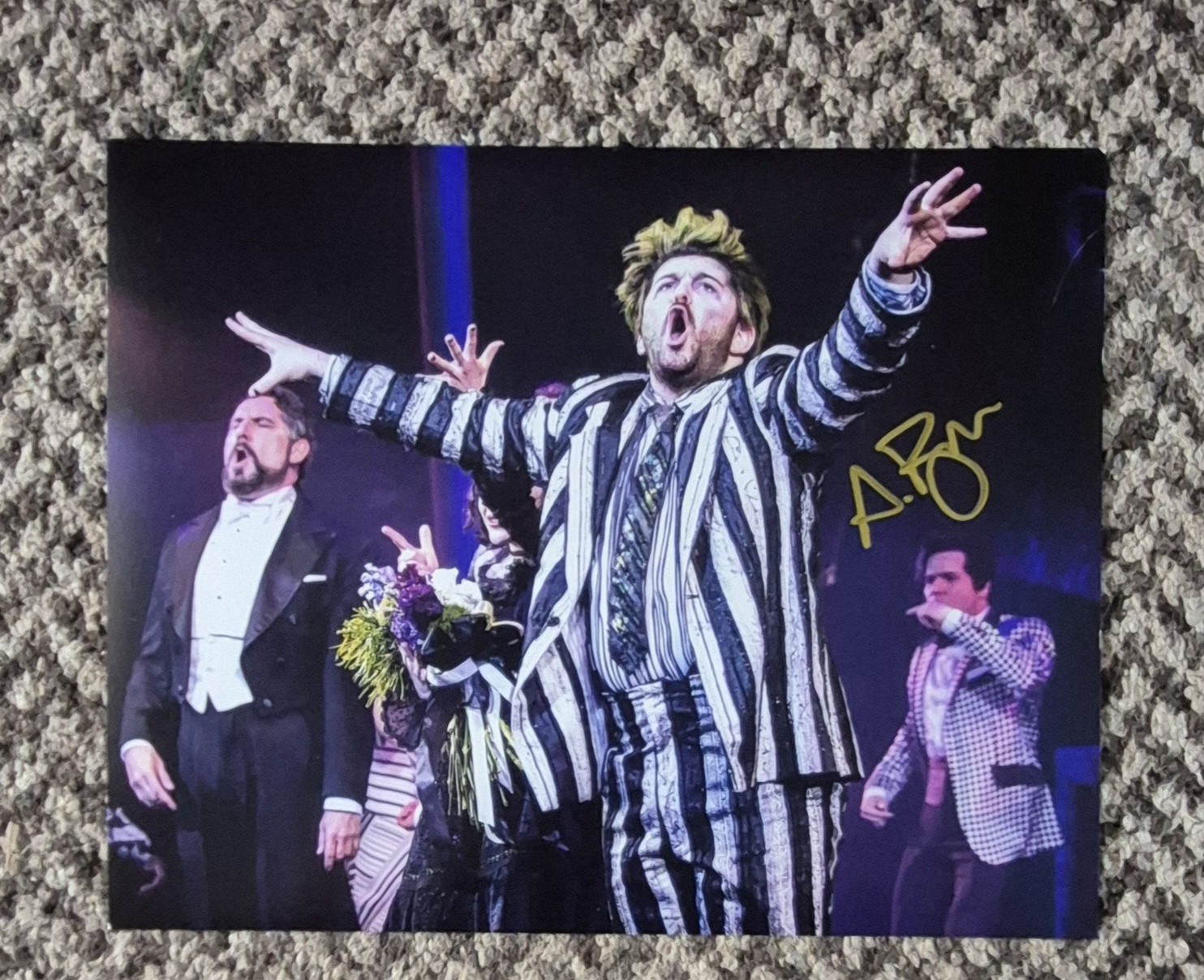 Alex Brightman Signed Autographed 8×10 Photo Beetlejuice The Musical Broadway