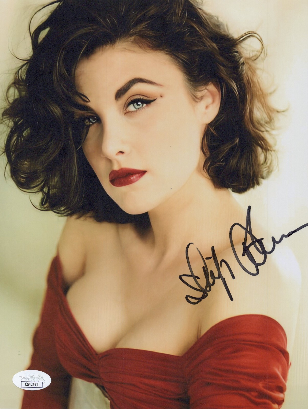 SHERILYN FENN Hand Signed TWIN PEAKS 8×10 Photo AUTHENTIC Autograph JSA COA Cert