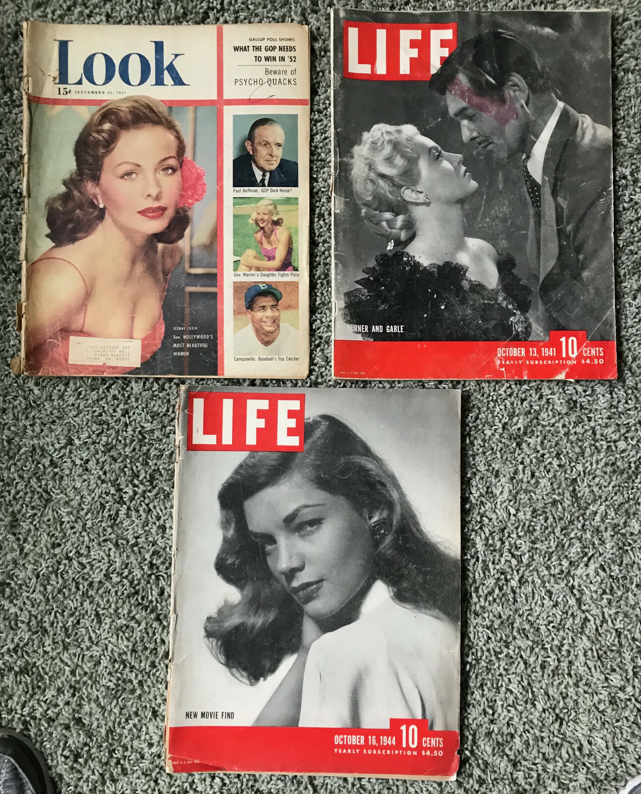 LOT VINTAGE HOLLYWOOD ENTERTAINMENT EPHEMERA MEMORABILIA MOVIES STARS MAGAZINES