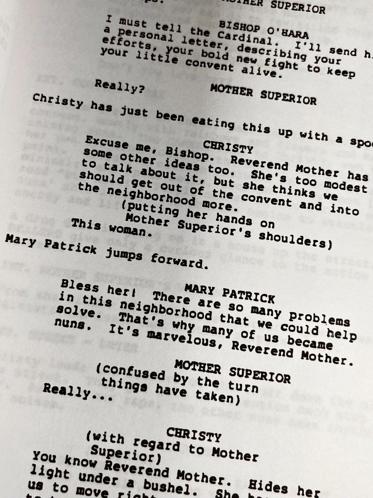 Sister Act Script Signed- Autograph Reprints- Whoopi Goldberg- Sister Act Movie