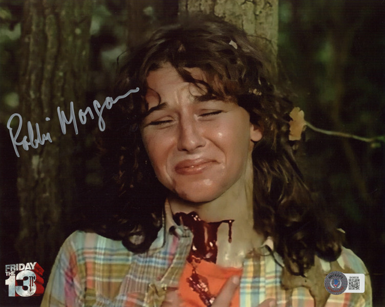 ROBBI MORGAN SIGNED AUTOGRAPHED 8×10 PHOTO ANNIE FRIDAY THE 13TH BECKETT BAS