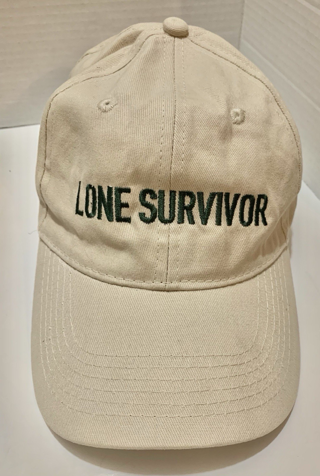 Lone Survivor Movie Mark Walburg Film Baseball Hat Cap- Used In Good Condition