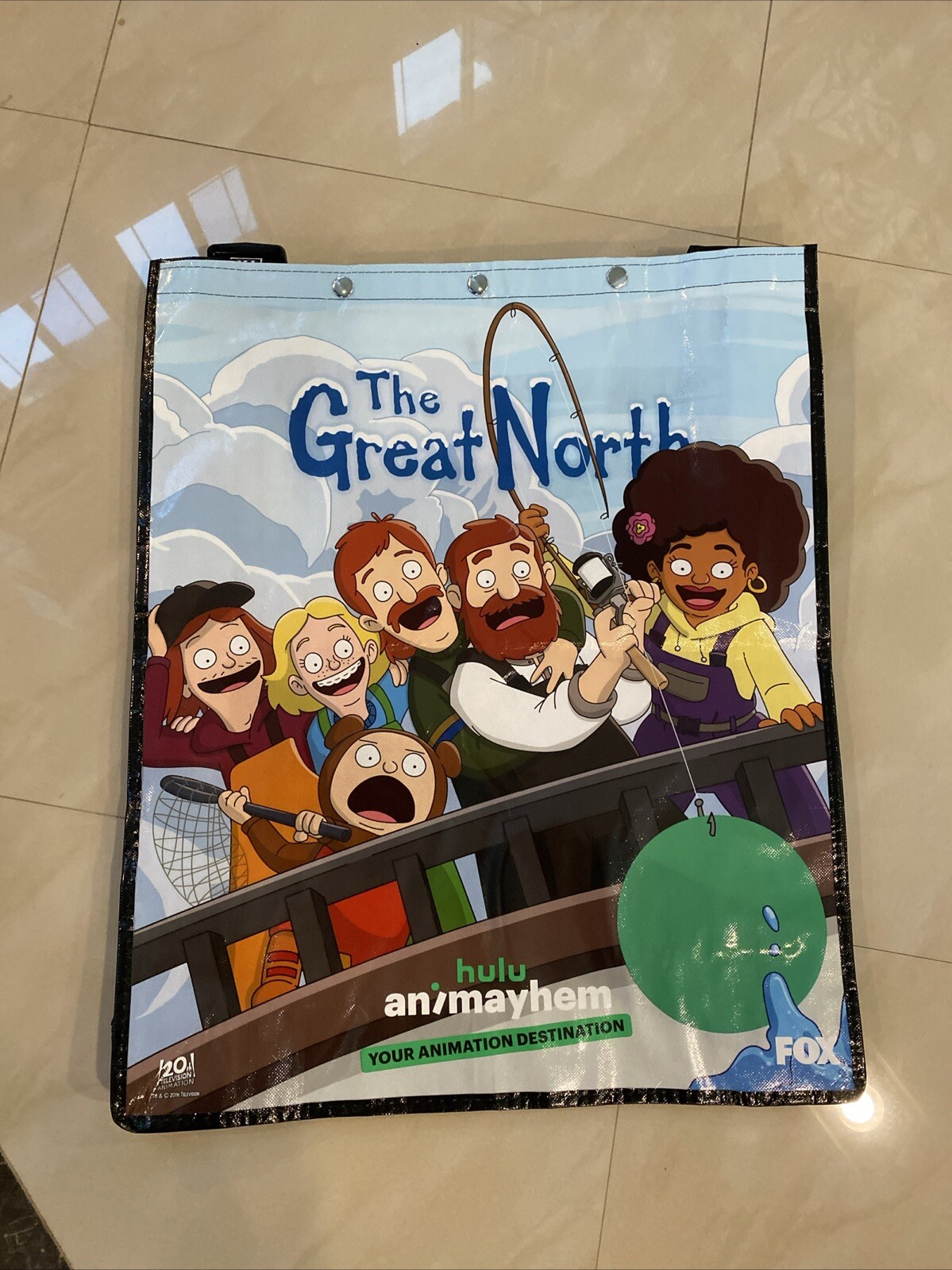 SDCC 2024 Swag Bag Backpack Exclusive THE GREAT NORTH – HULU [IN HAND]