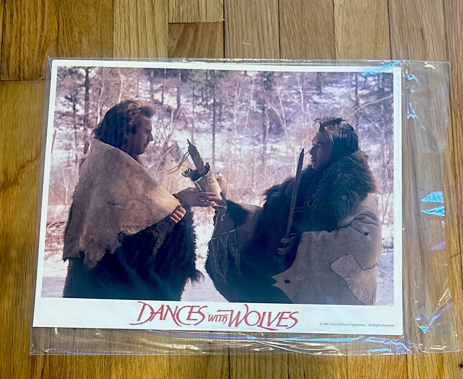 DANCES with WOLVES Kevin Costner 1990 11″x14″ Movie Stills *6-pc Set *NEW SEALED
