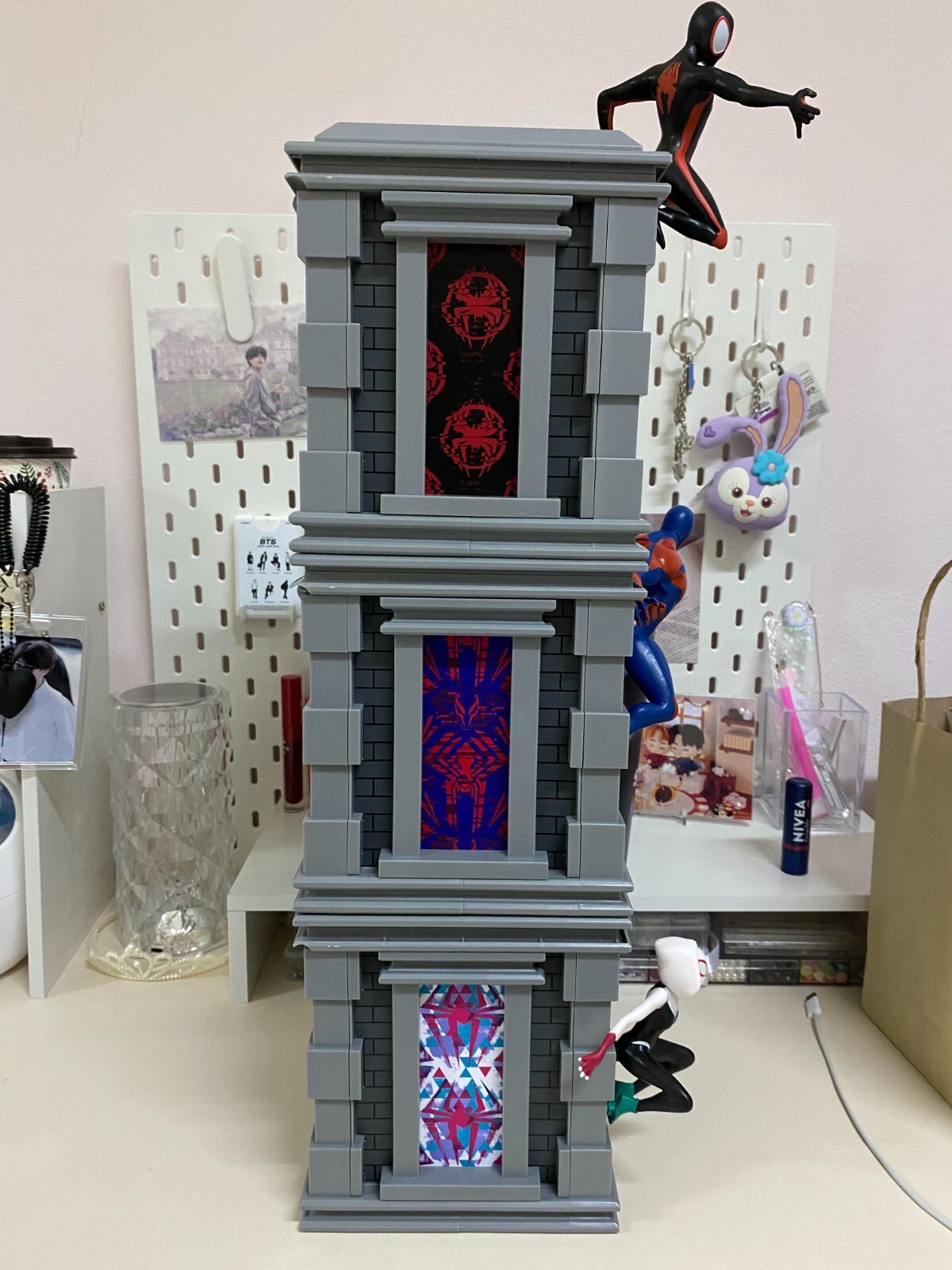 Marvel Spider-Man Across The Spider Verse Tower Popcorn Bucket 70oz. Brand New