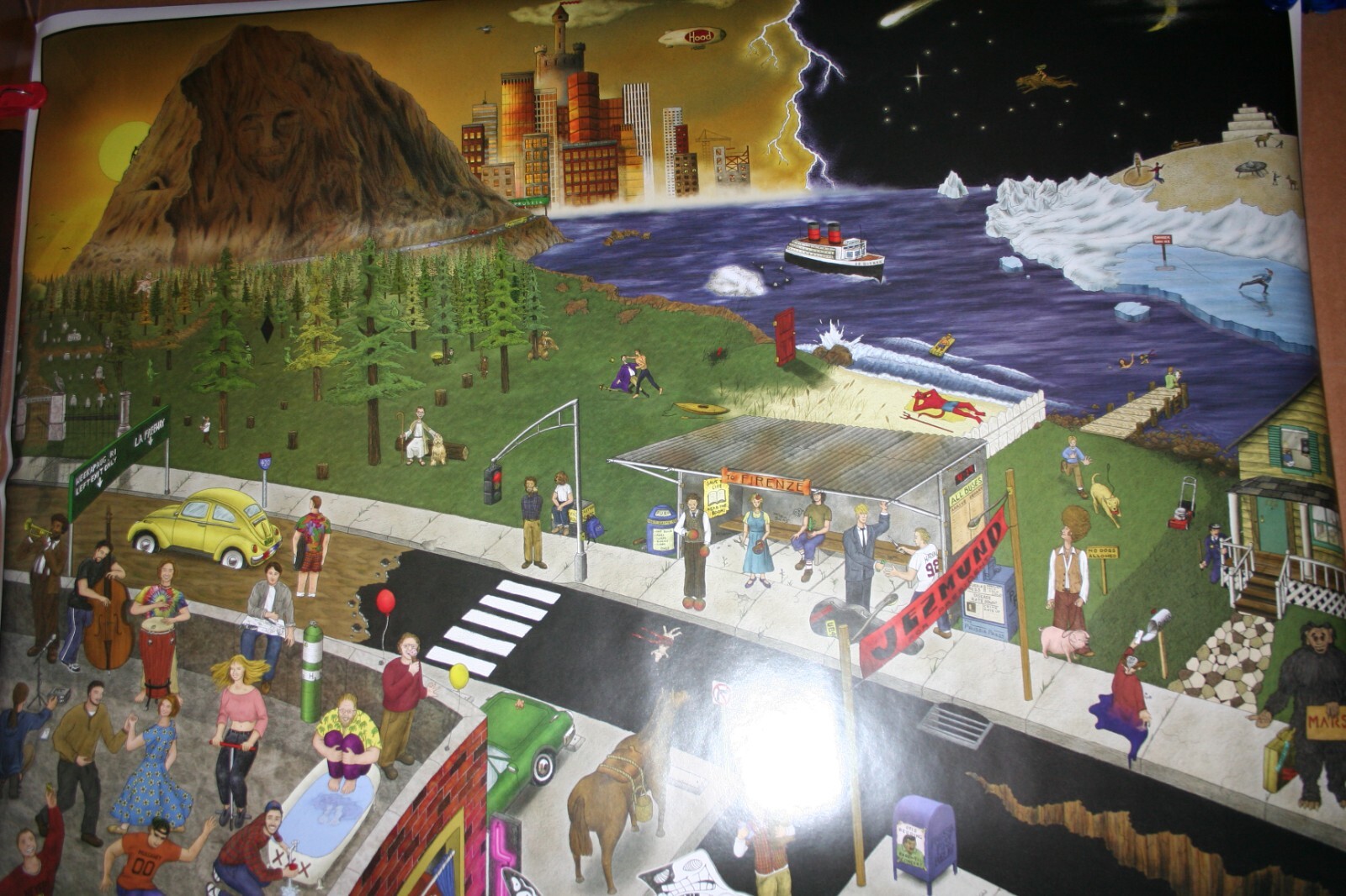 PHISH 101 Songs 30×24 Promo Full Sized Poster in Original Wrap