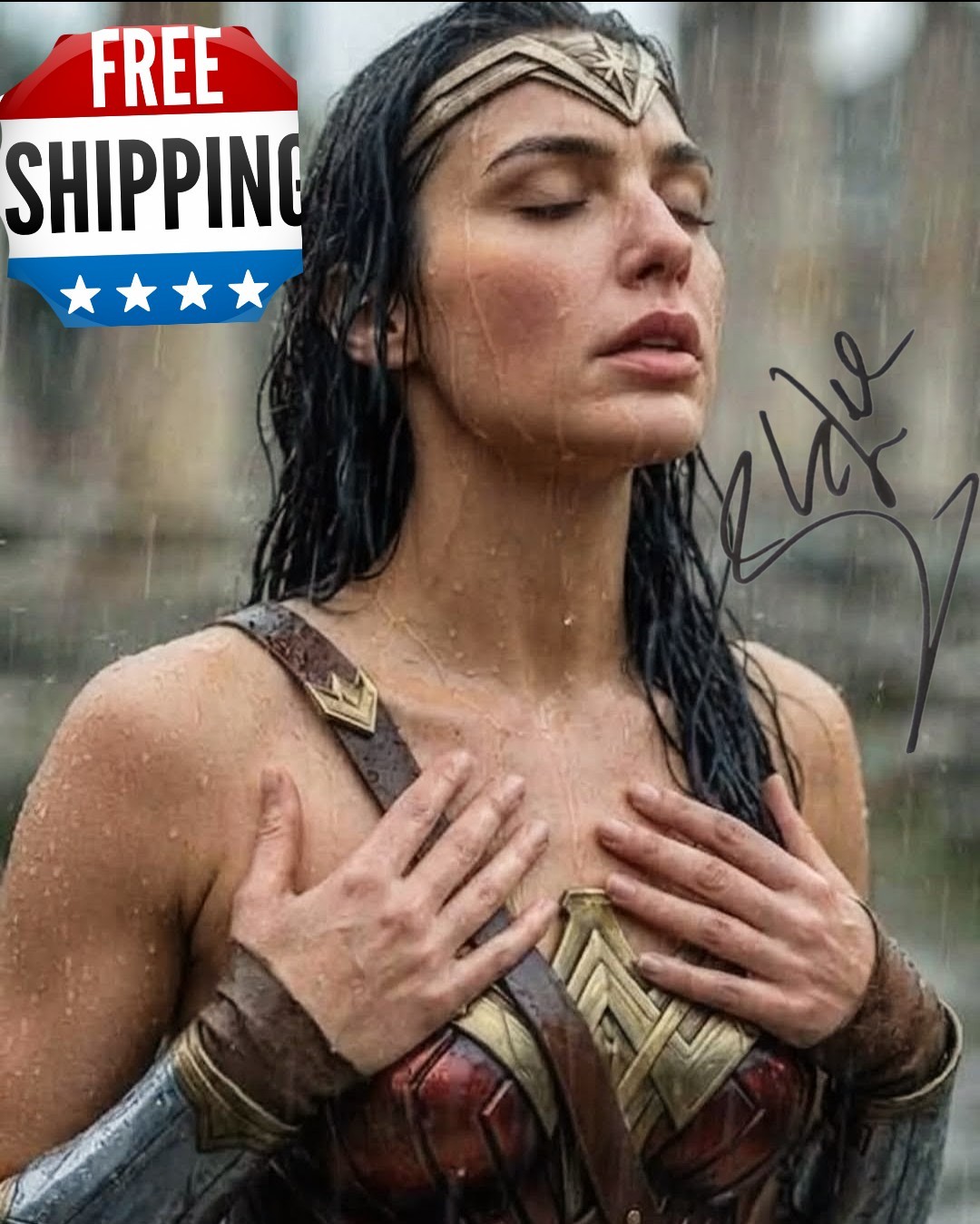 Gal Gadot 8×10 Signed Photo Reprint Autograph Picture Fast Free Shipping