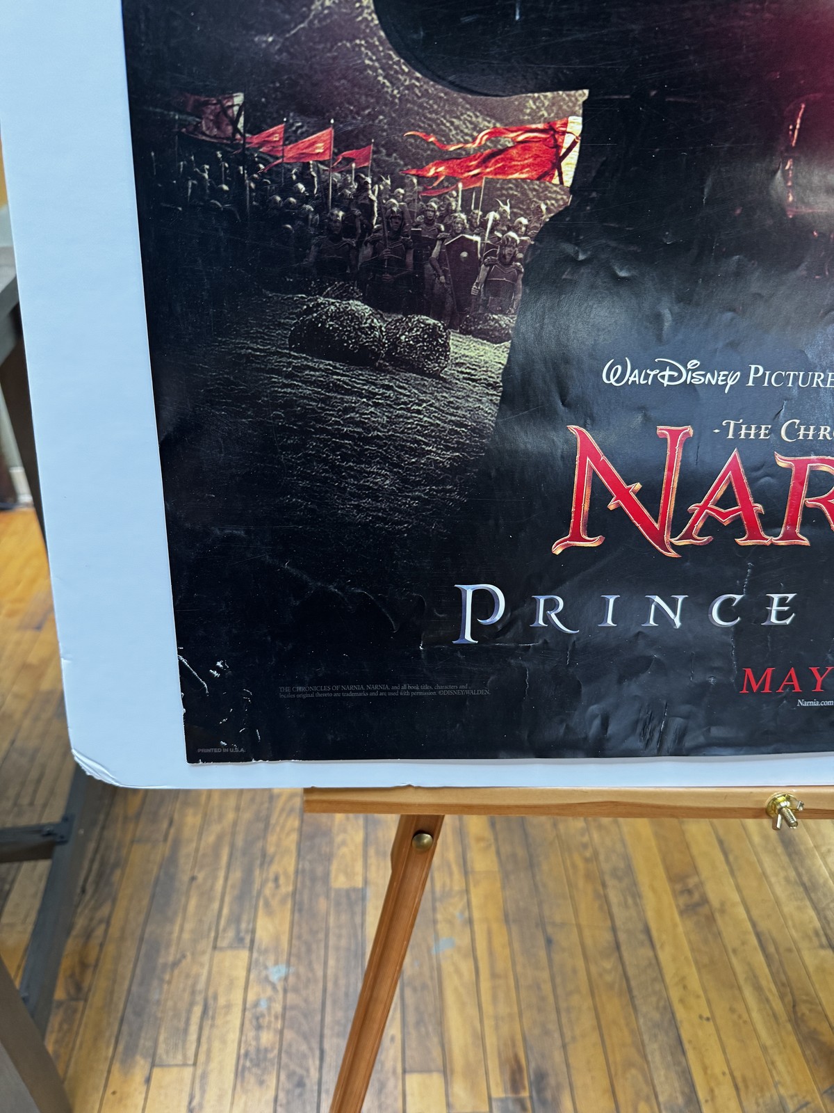 THE CHRONICLES OF NARNIA: PRINCE CASPIAN 2008 Original Movie Poster 27×40 DS