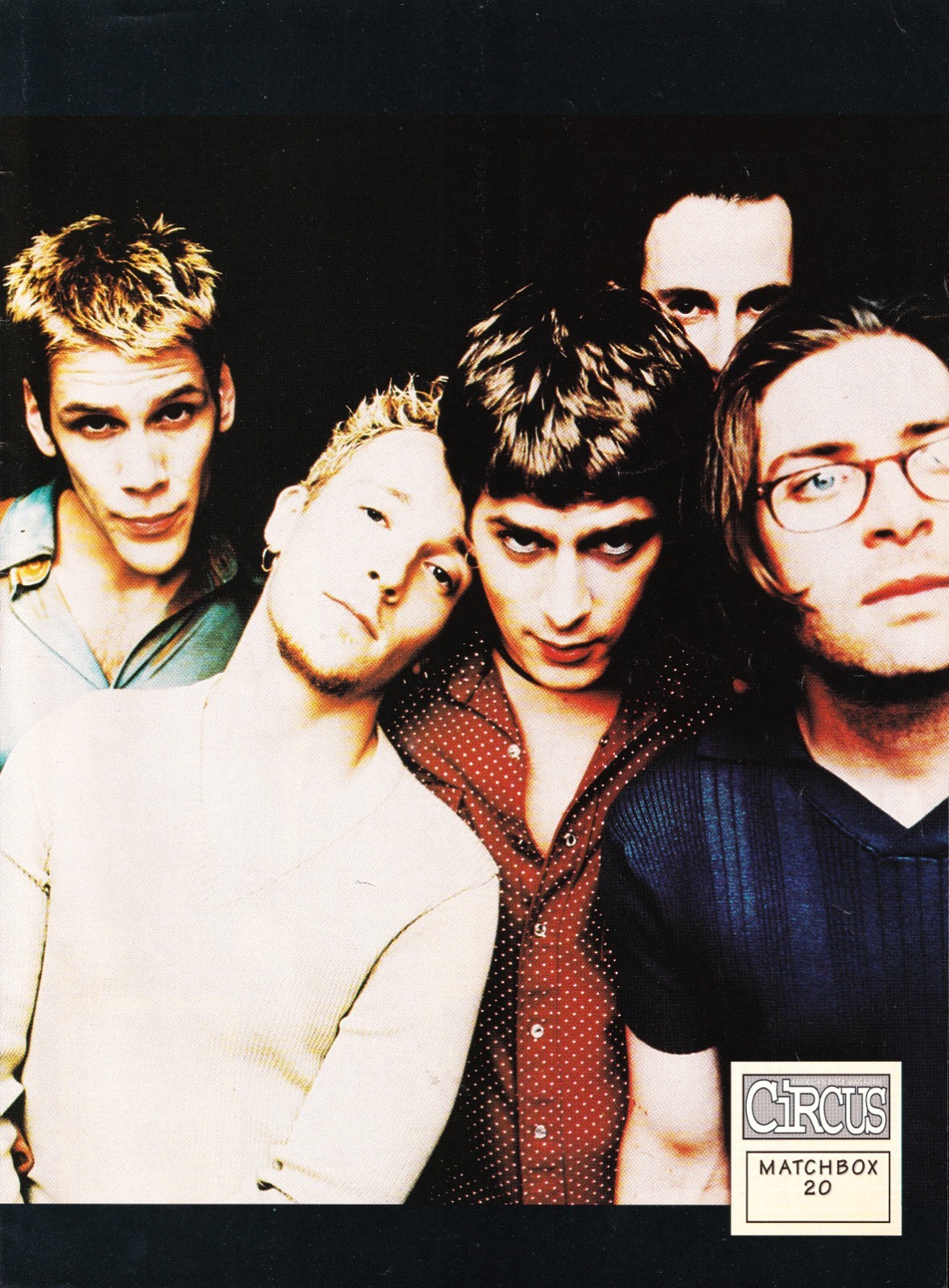MATCHBOX 20-1997 FULL PAGE MAGAZINE 8X11 MINI-POSTER PINUP CLIPPING-ROB THOMAS