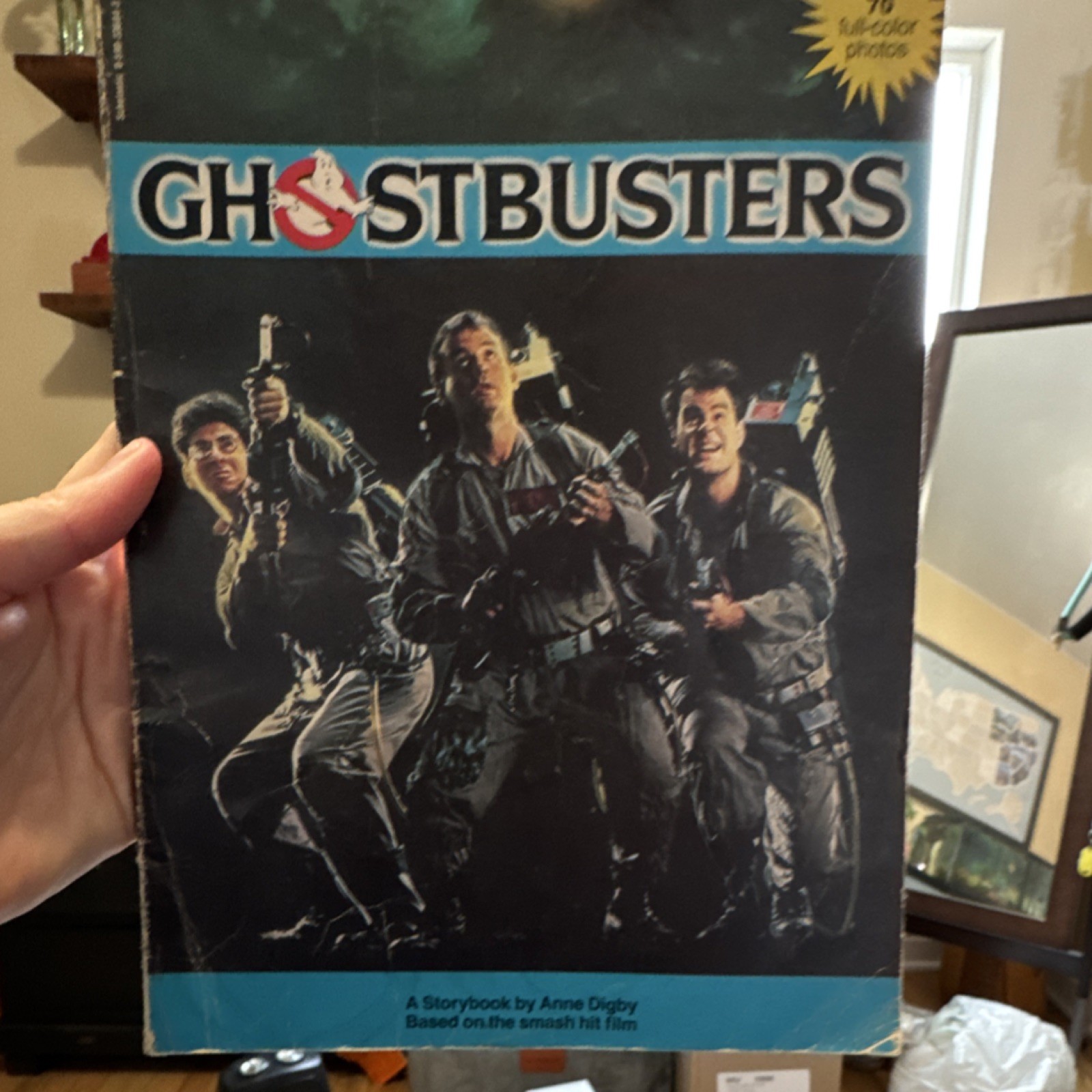 Ghostbusters Storybook by Anne Digby ISBN 0-590-33684-3 70+ Full-Color Photos