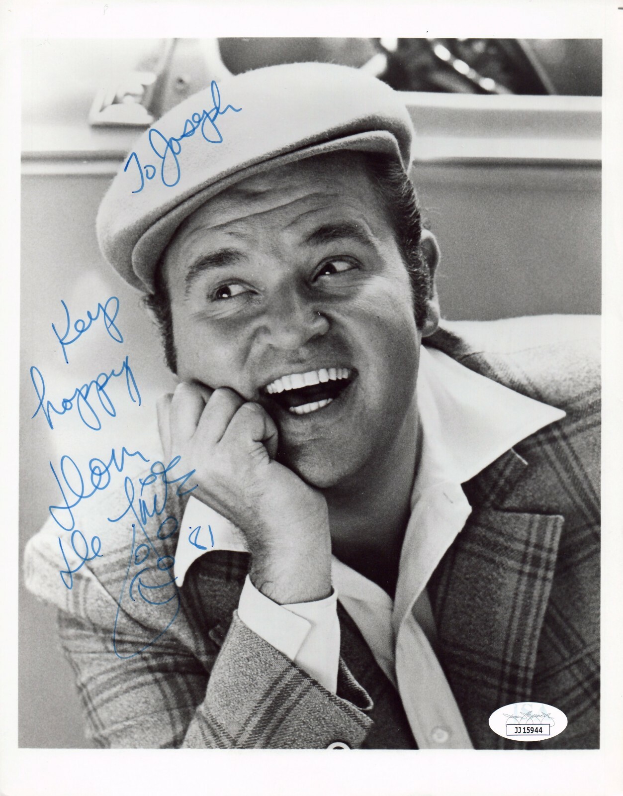 Dom DeLuise Actor Signed 8×10 Photo with JSA COA