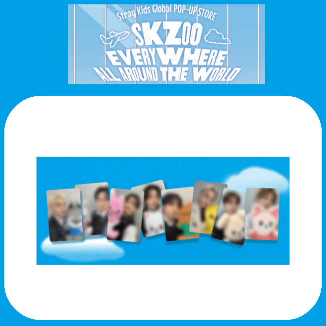 OFFLINE) Stray Kids POP-UP STORE SKZOO EVERY WHERE ALL AROUND THE WORLD MERCH