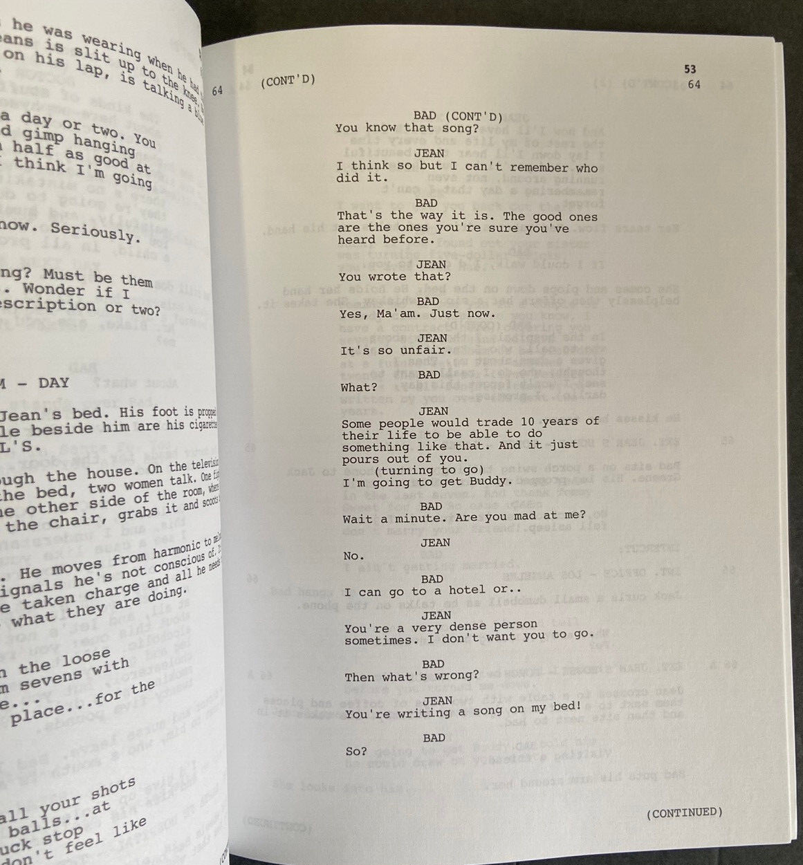 Crazy Play Movie Script Screenplay paperback book by Scott Cooper 2009