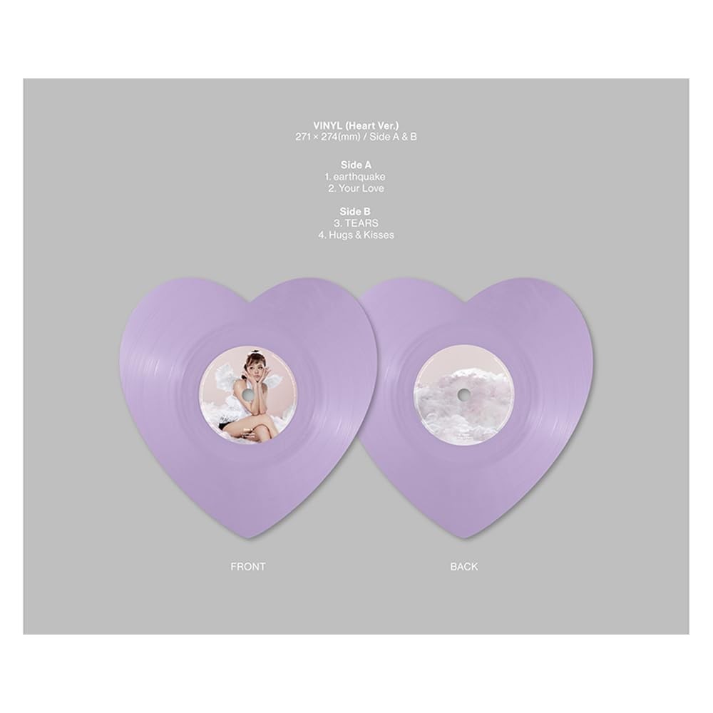 JISOO AMORTAGE (MINI ALBUM/HEART VER.) LP N/A