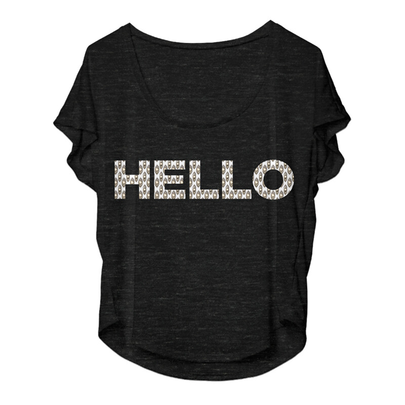 the BOOK OF MORMON Hello Dolman t-shirt TEE BROADWAY MUSICAL OFFICIA
