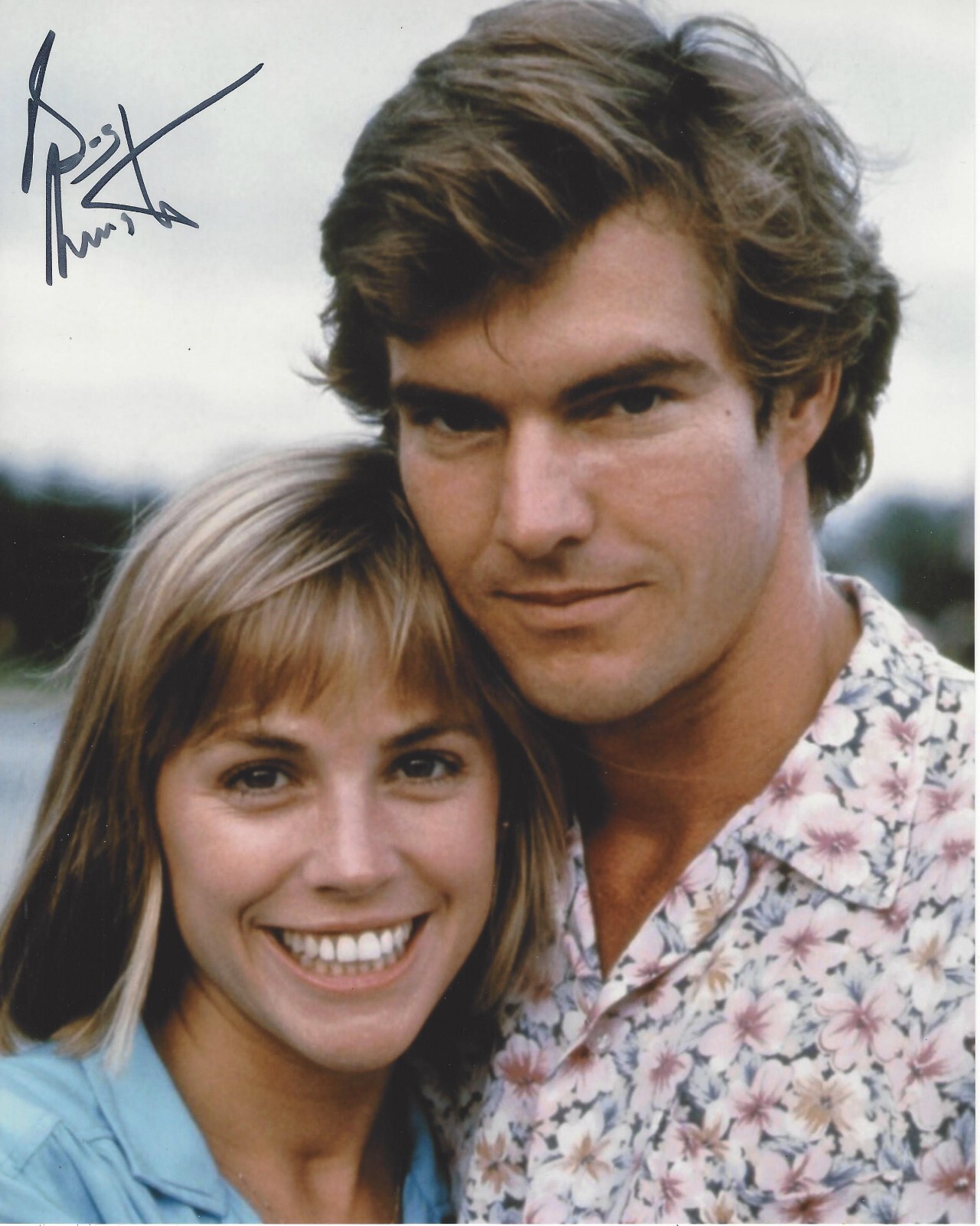 BESS ARMSTRONG SIGNED AUTHENTIC ‘JAWS 3-D’ 8×10 MOVIE PHOTO ACTRESS B w/COA